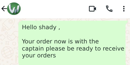 Order Status Updates